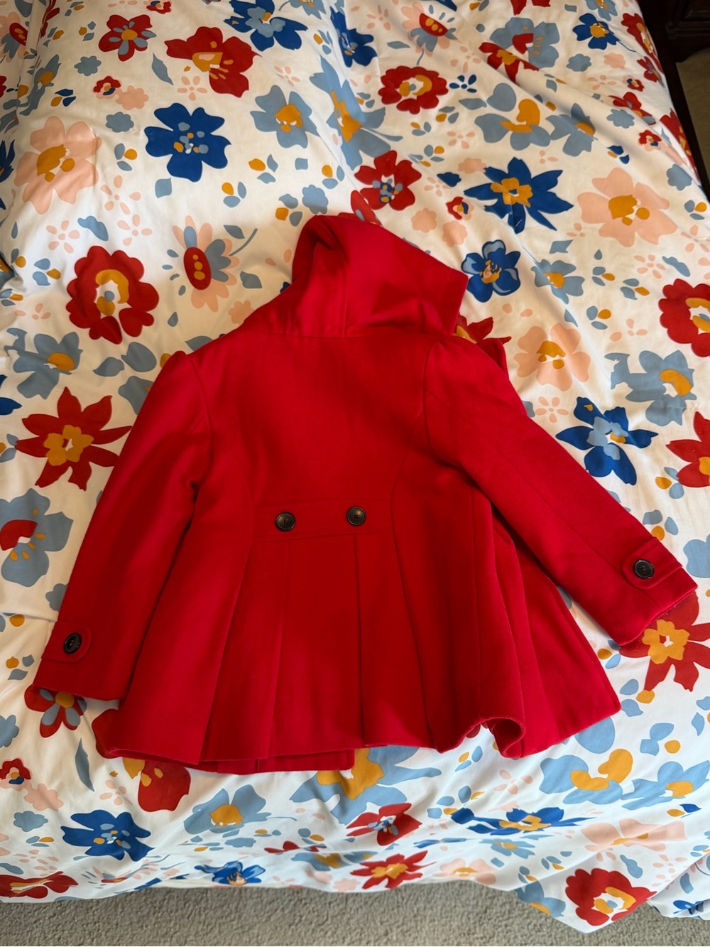 NWOT Old Navy Hooded Peacoat Size 5T - Picture 2 of 8